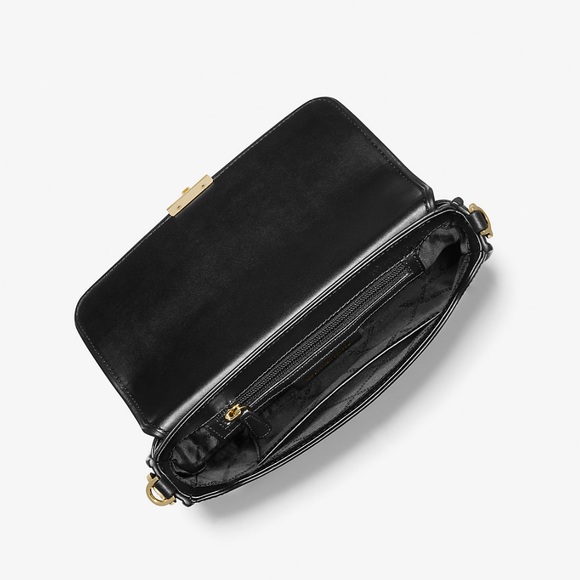 Michael Kors Bradshaw Studded Leather Shoulder Bag - Picture 4 of 6